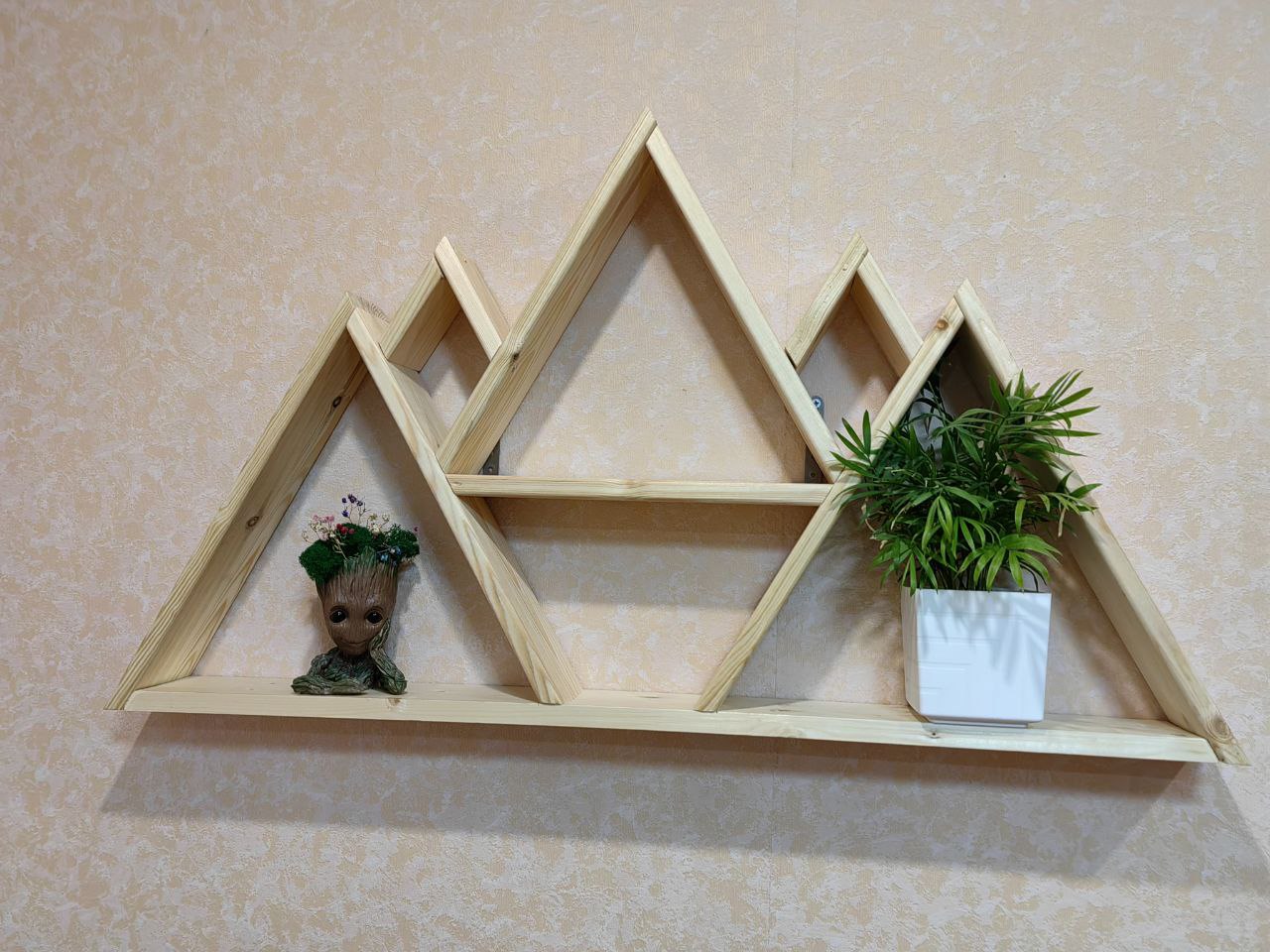 Натуральная сосна - вид сверху